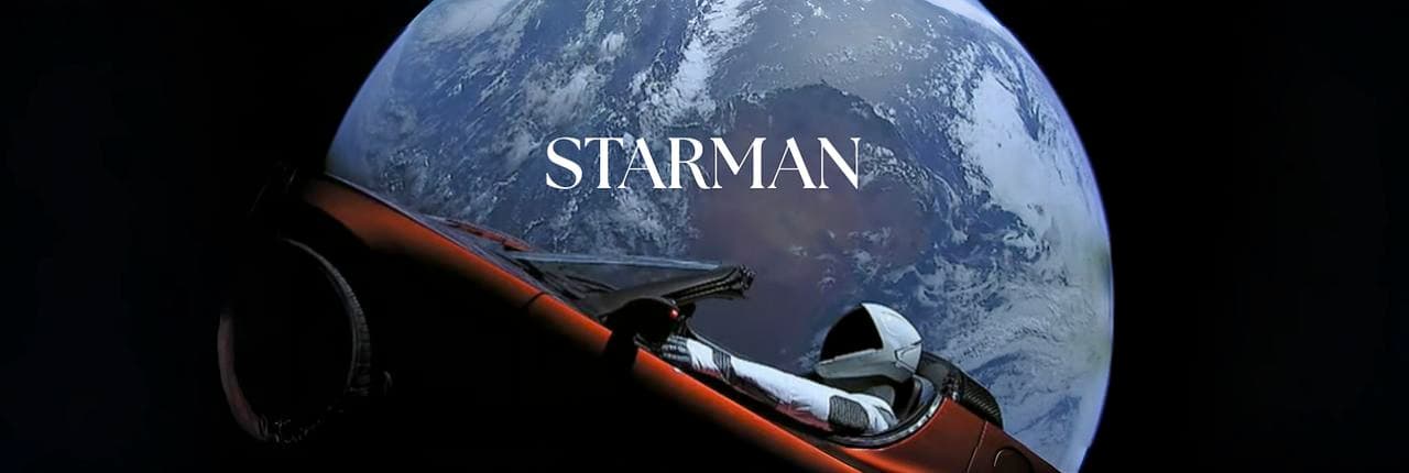 Elon’s Starman Banner