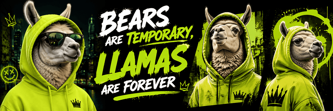 Hood Llama Banner