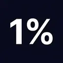 1%