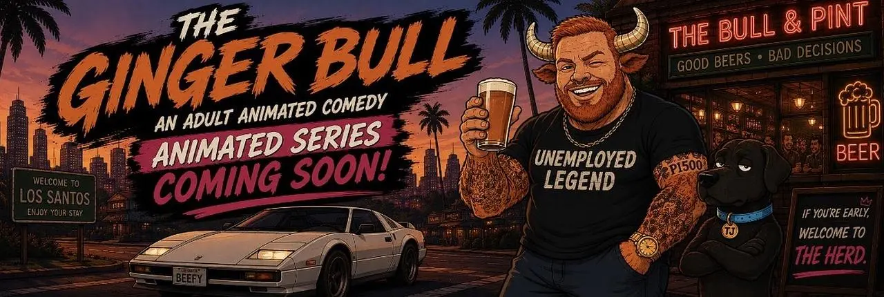 The Ginger Bull Banner
