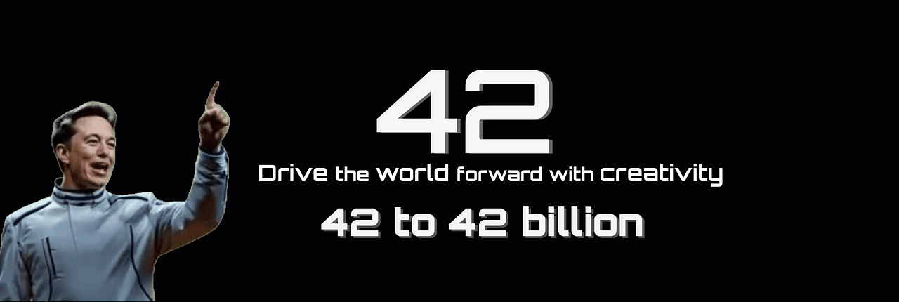 The Official 42 Coin Banner