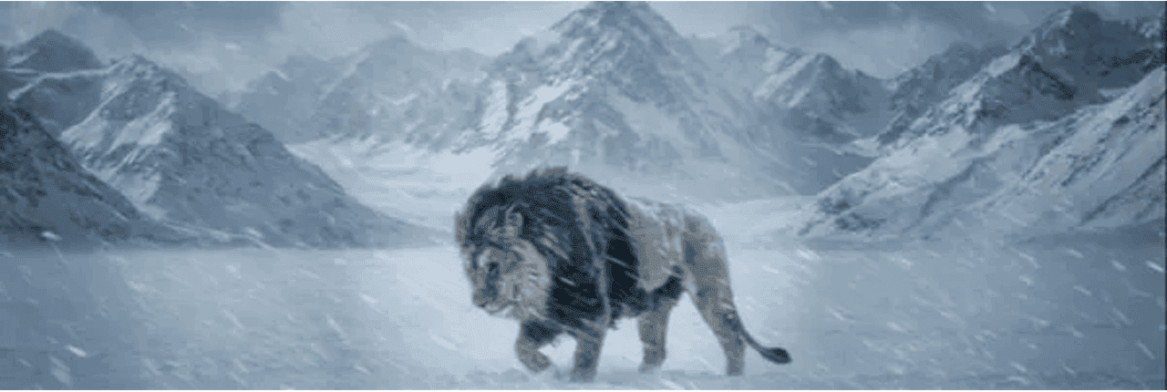 The Tibetan Snow Lion Banner