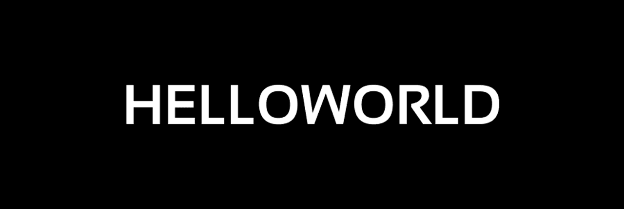 HELLOWORLD Banner