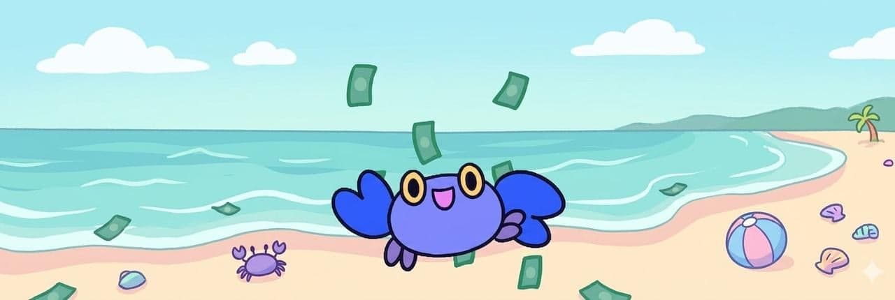Based Crab Banner