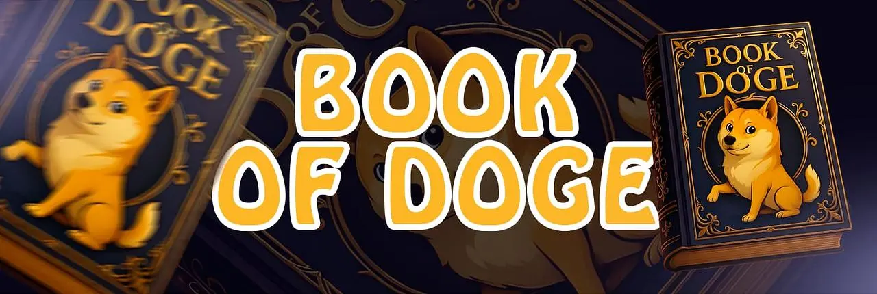 BOOK OF DOGE Banner