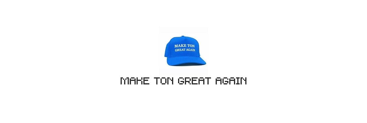 Make TON Great Again Banner
