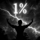 1%
