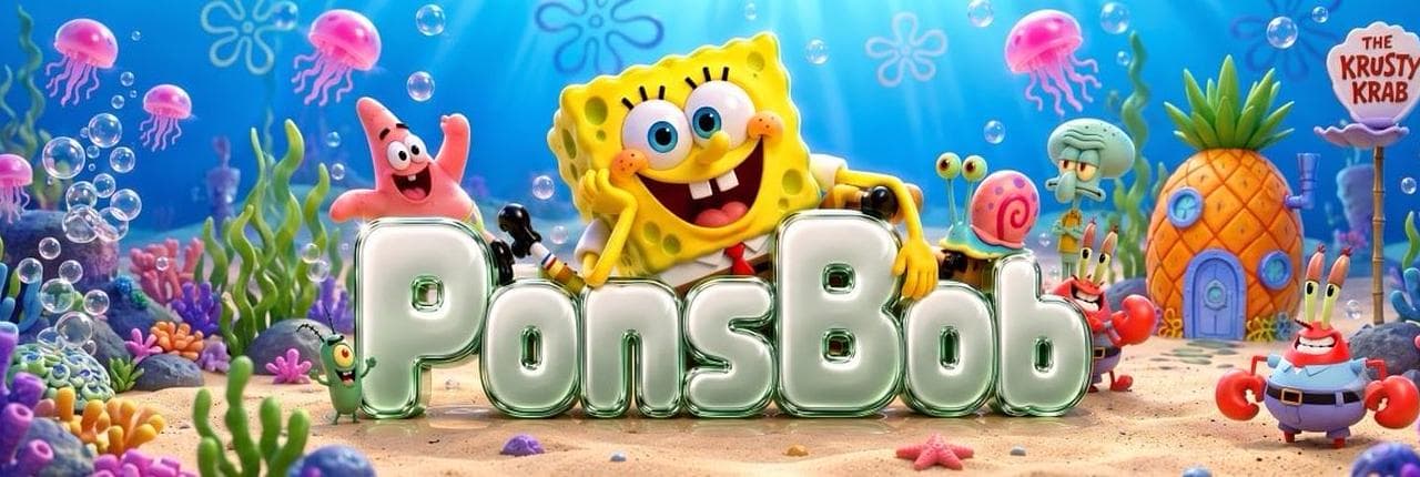 PonsBob SquarePons Banner