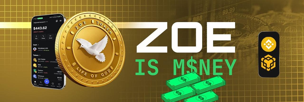 ZOE TOKEN Banner