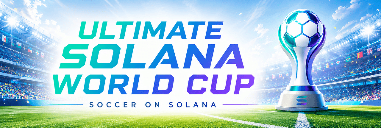 Ultimate Solana World Cup Banner