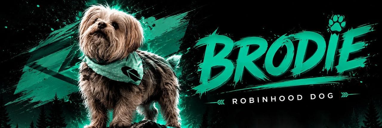 Robinhood Dog Banner