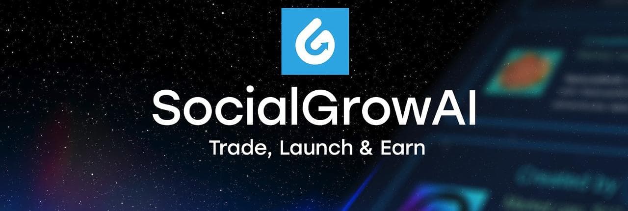 SocialGrowAI Banner