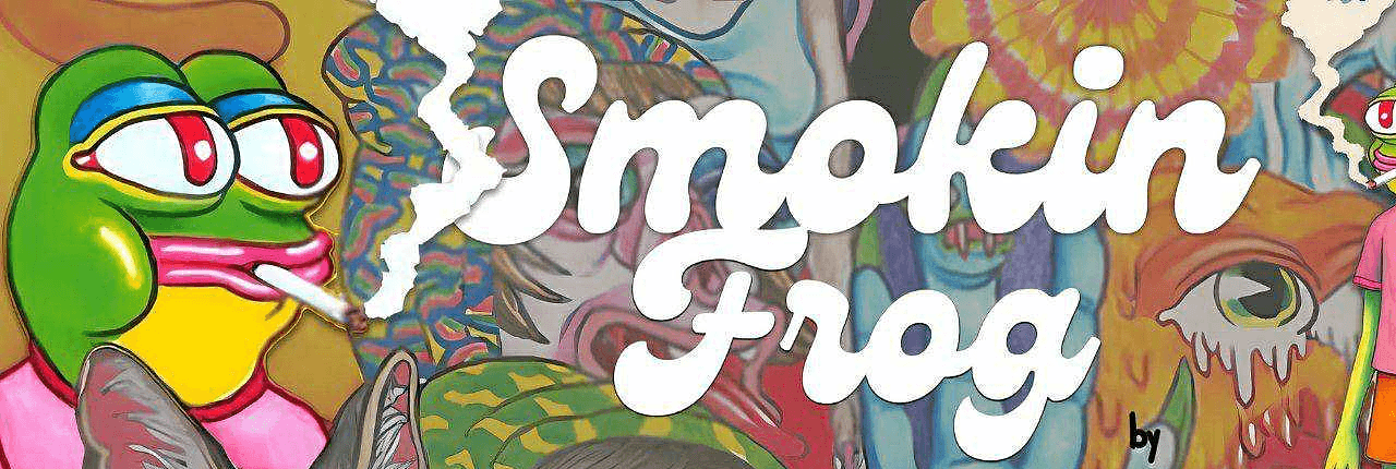 Smokin Frog Banner