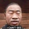 I CANT SEE