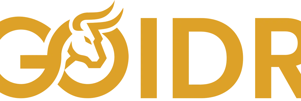 Gold Indonesia Republic Banner