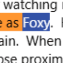 Foxy