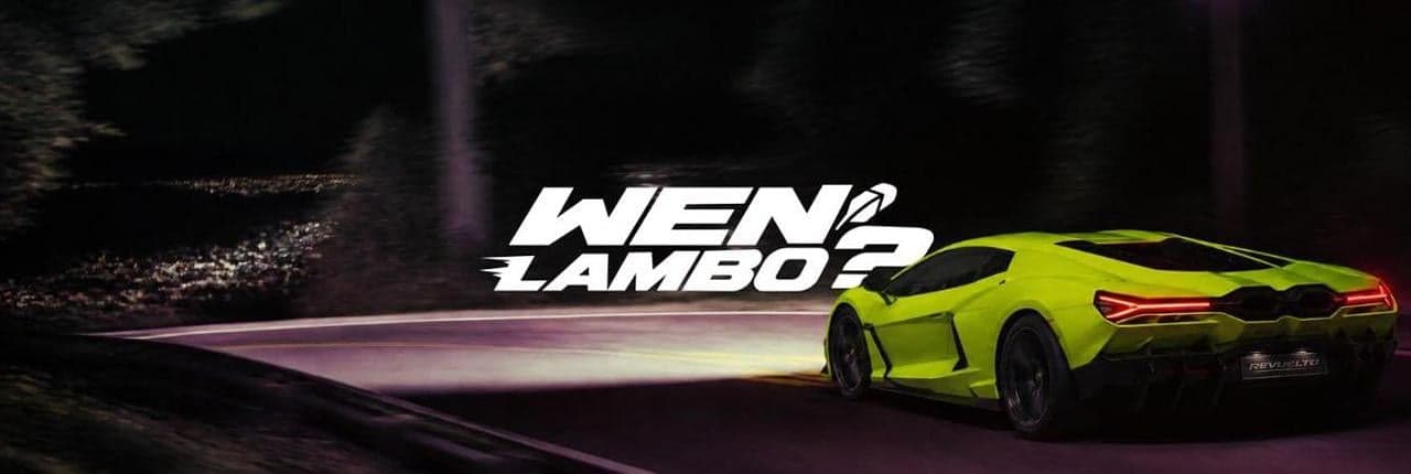 Wen Lambo Banner