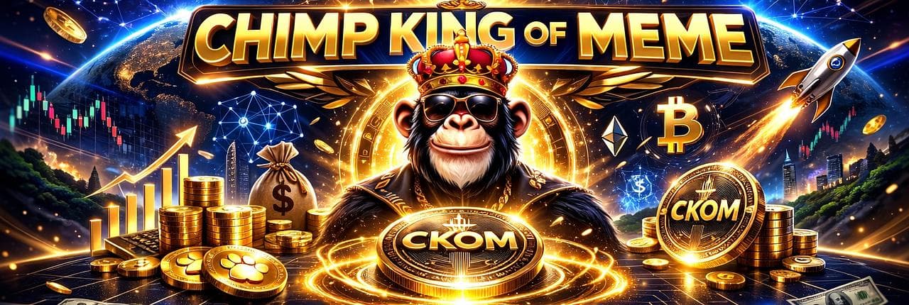 Chimp King Of Meme Banner