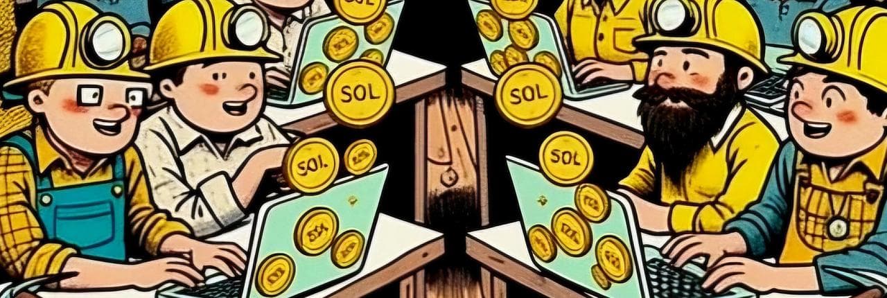 Solana Gold Banner