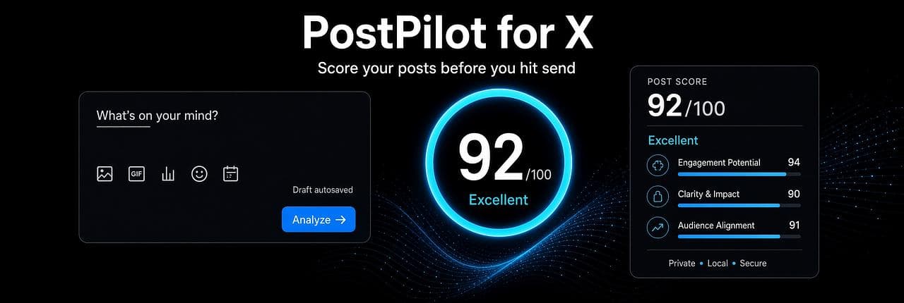 Post Pilot for X Banner