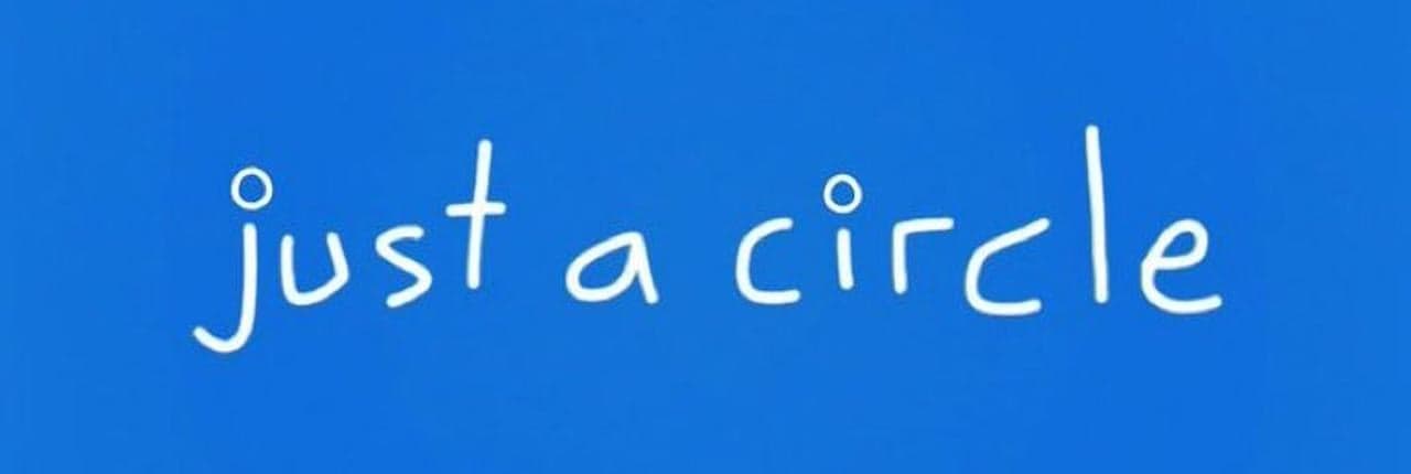 Just a Circle Banner