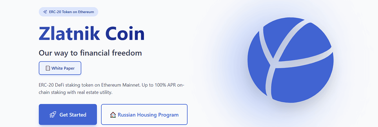 Zlatnik Coin Banner