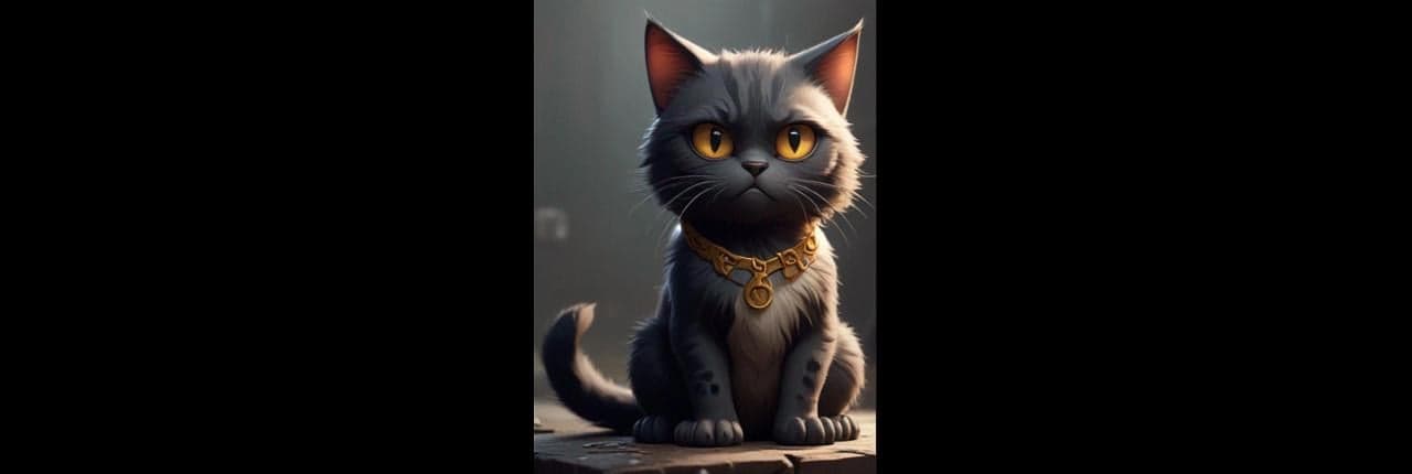 Gery the mountain cat Banner