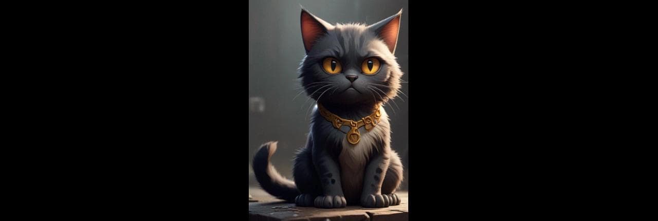 Gery the mountain cat Banner