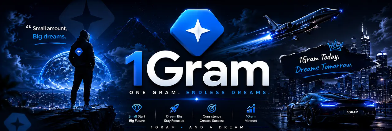 1 Gram And A Dream Banner