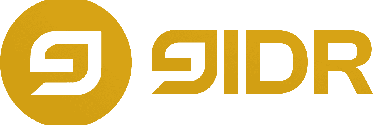 Gold Indonesia Republic Banner