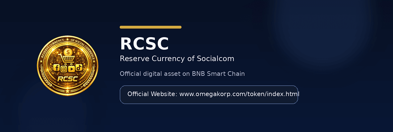 Reserve Currency of Socialcom Banner