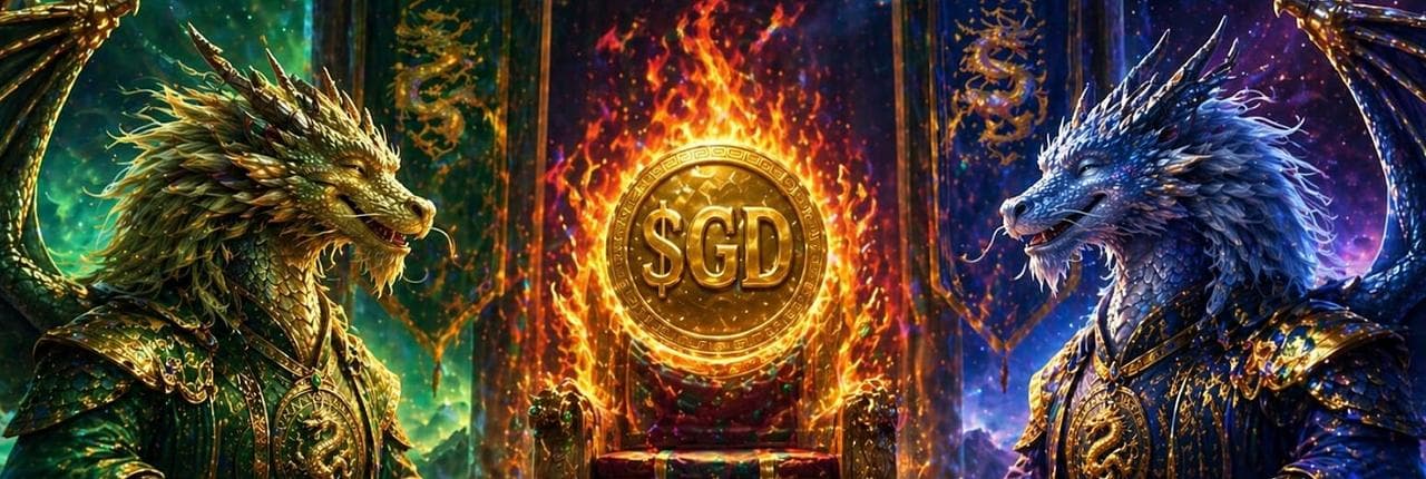 Golden Dragon Banner