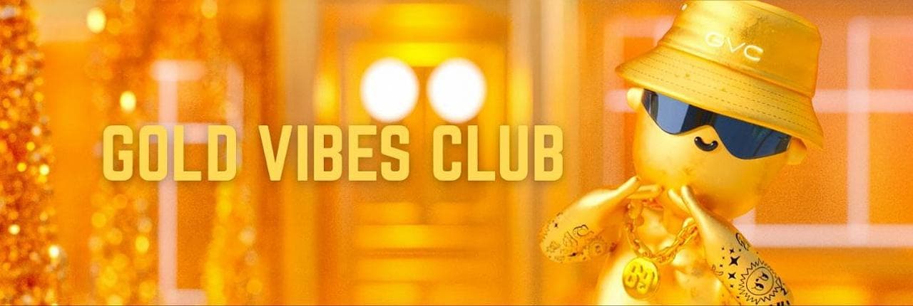 Gold Vibes Club Banner