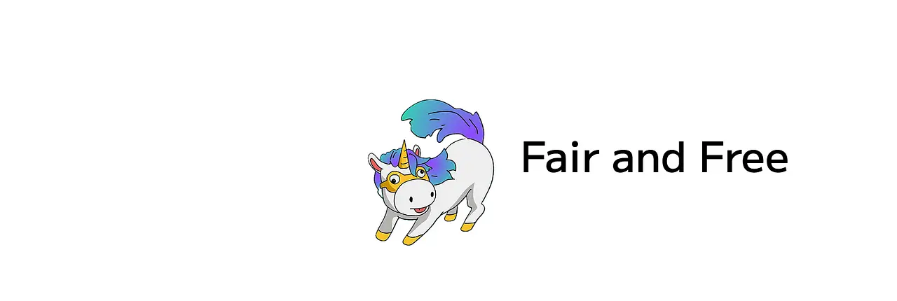 Fair and Free Banner
