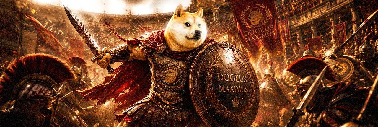 Dogeus Maximus Banner