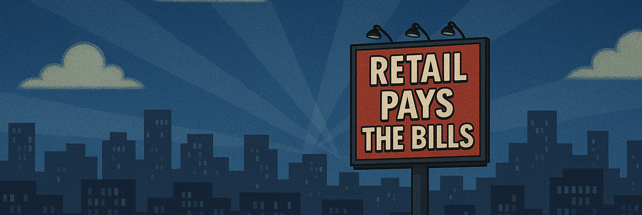 RETAIL PAYS THE BILLS Banner