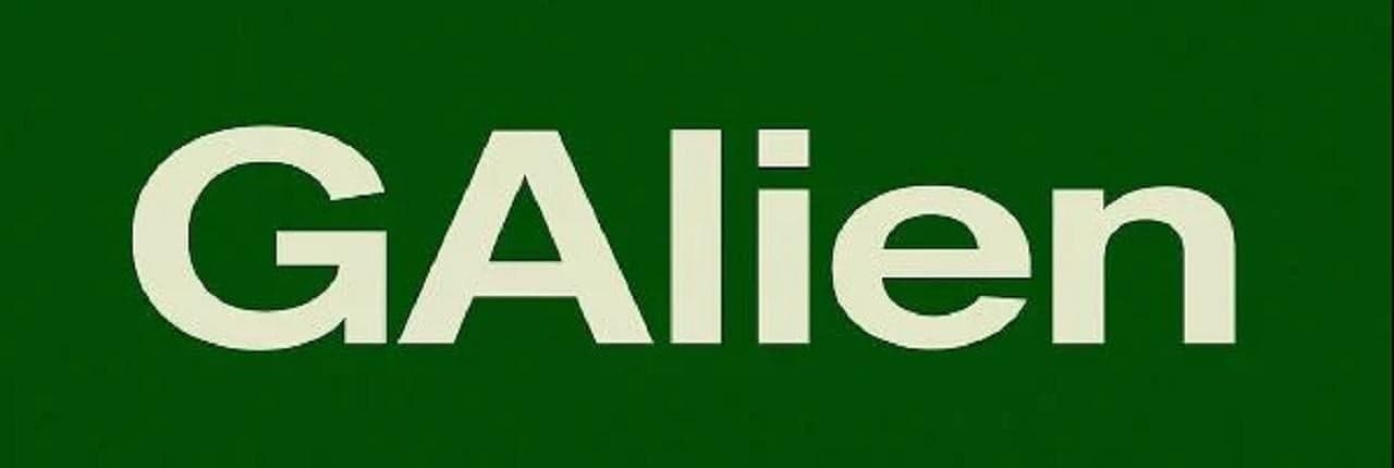 Green Alien Banner