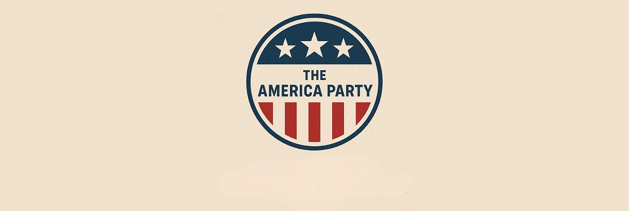 THE AMERICA PARTY Banner