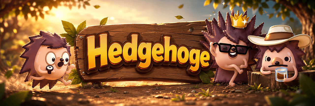 Hedgehoge Banner