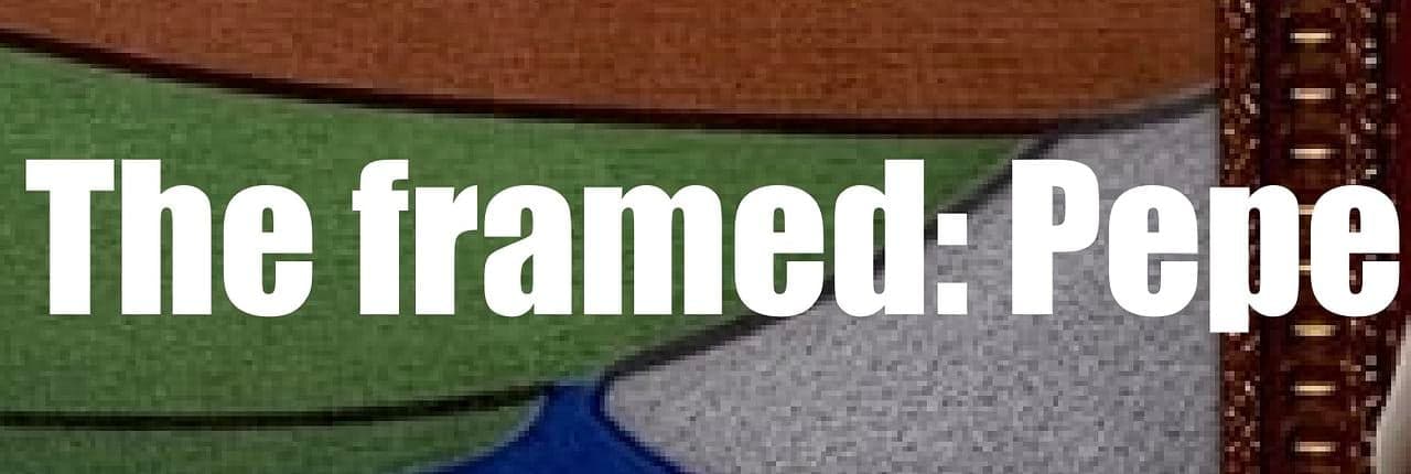 THE FRAMED PEPE Banner