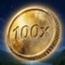 100X