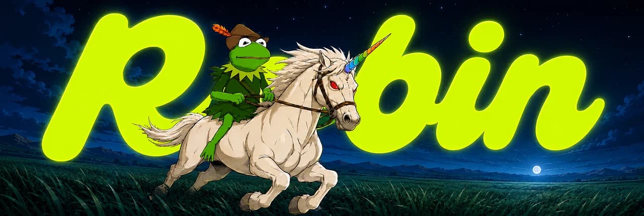 Robin the Frog Banner