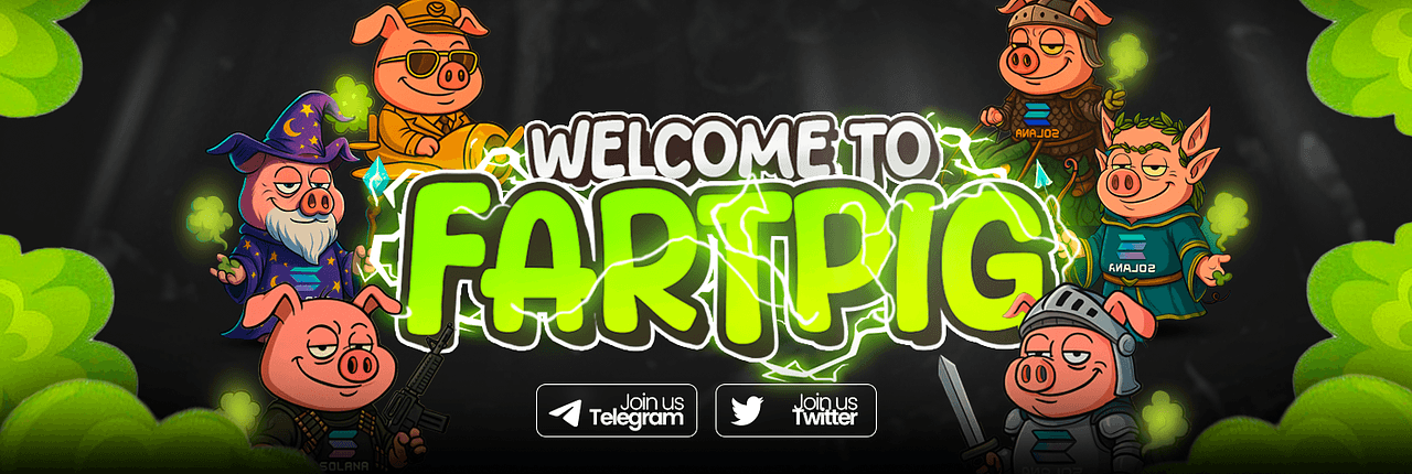 FART PIG Banner
