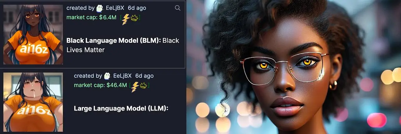 Black Language Model Banner