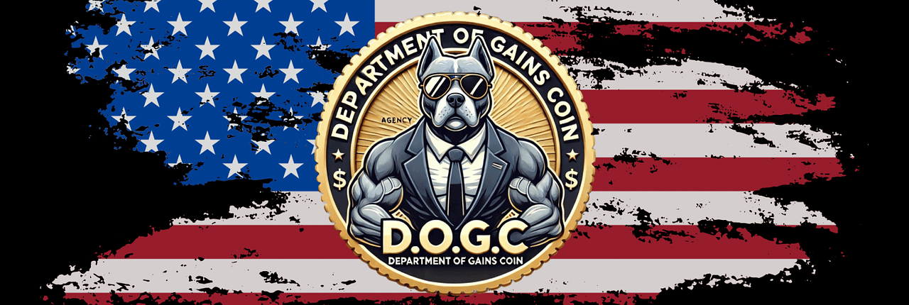 DEPARTMENT OF GAINS COIN Banner