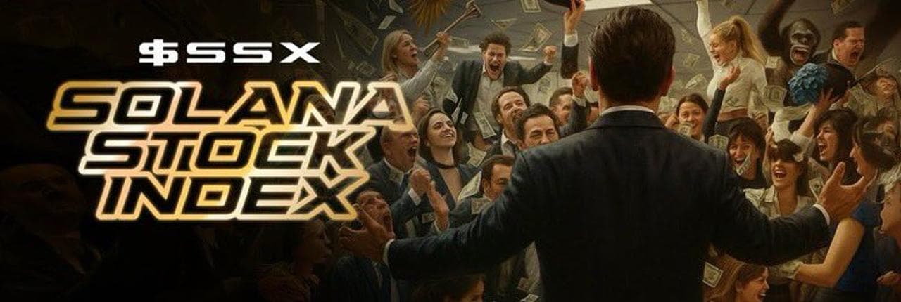 Solana Stock Index Banner