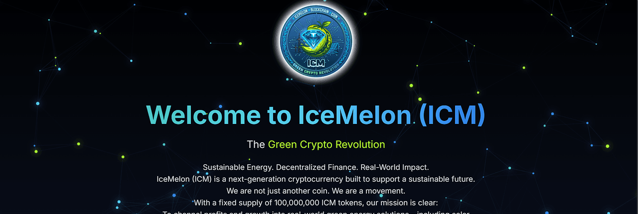 IceMelon Coin Banner