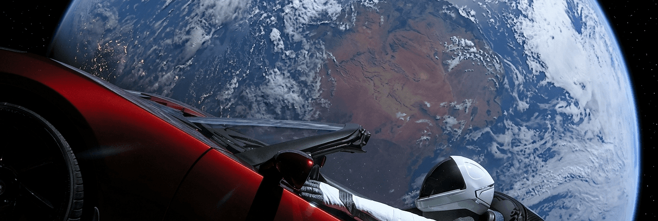 Elon’s Starman Banner