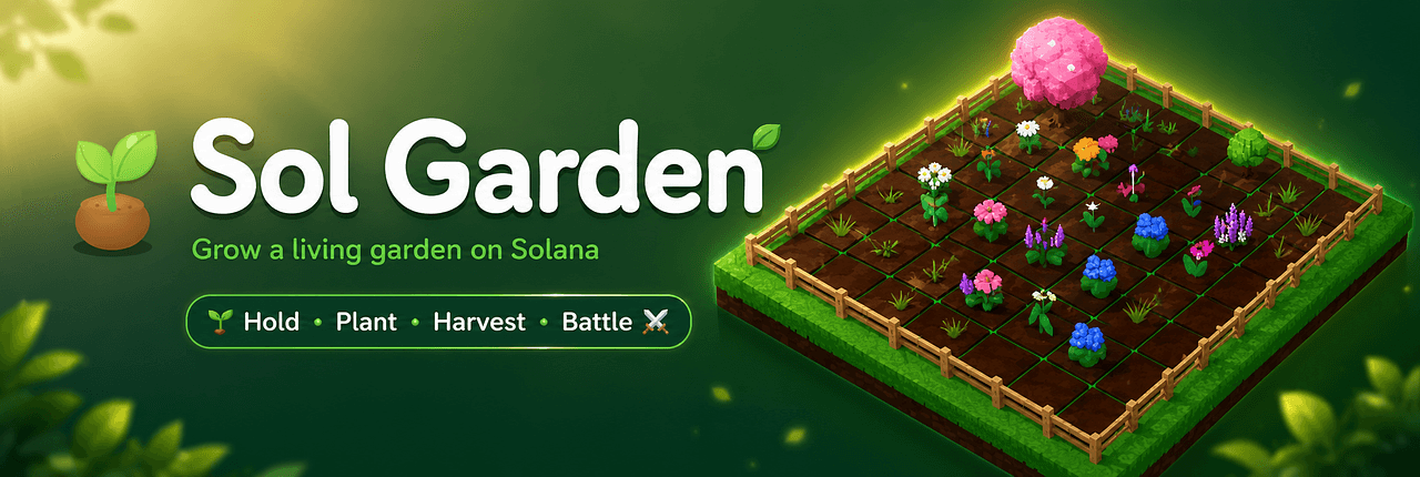 Sol Garden Banner