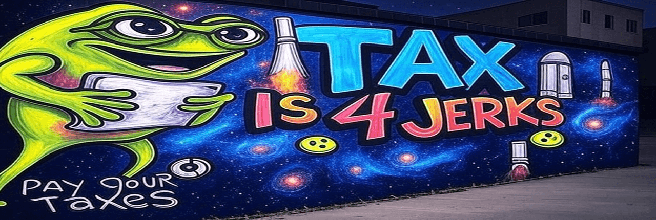 TAX Token Banner